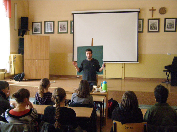 Spotkanie młodych dziennikarzy z profesjonalistą