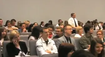 Spotkanie uczniów I LO we Wschowie z Bronisławem Komorowskim