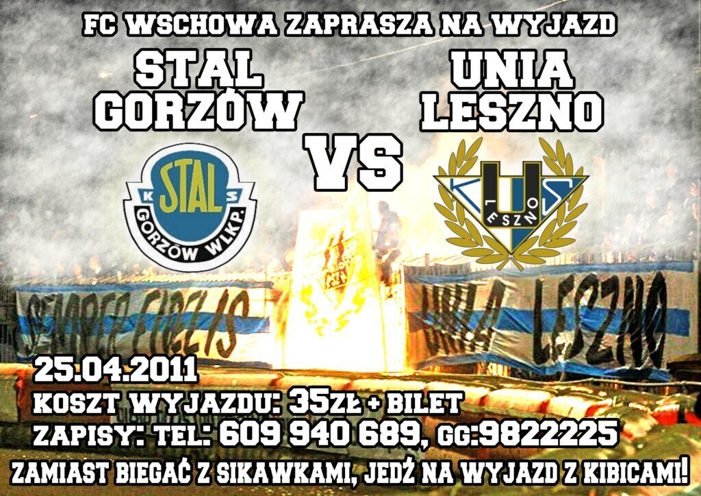 Cała Wschowa do Gorzowa