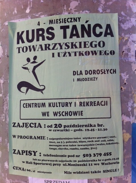 Kurs tańca towarzyskiego i użytkowego
