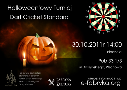 Halloweenowy Turniej Dart Standard