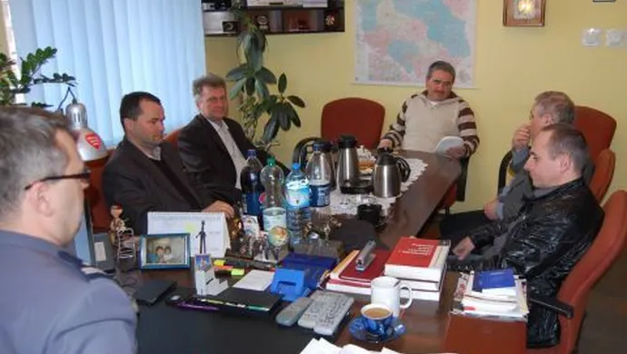 Spotkanie w komendzie 