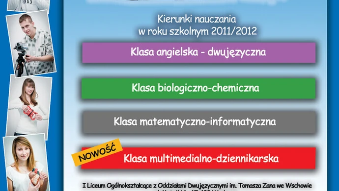 Dzień otwartych drzwi w I LO im. Tomasza Zana we Wschowie