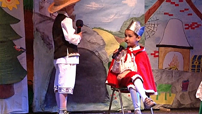 Przedszkolacy na scenie