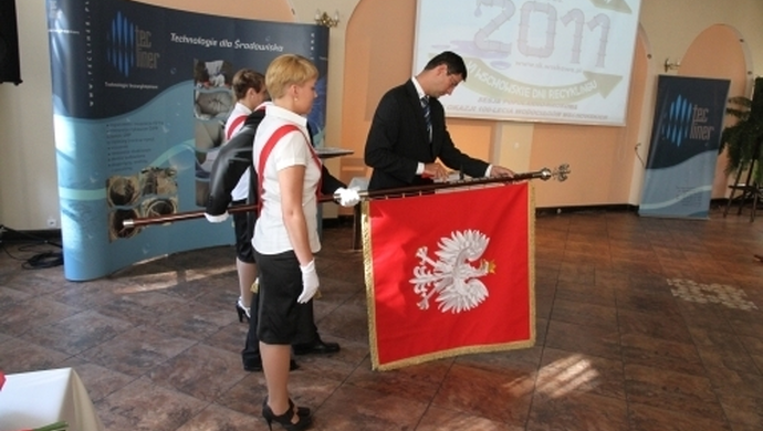 Nadanie sztandaru Spółce Komunalnej we Wschowie