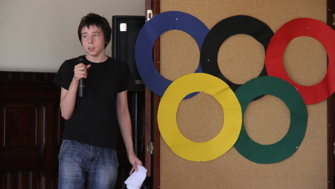 Olimpijskie wartości w Zanie