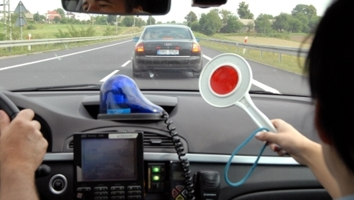 Pirat ścigał się z policją