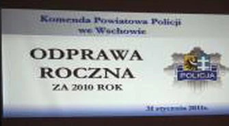 Narada roczna w KPP Wschowa 2011