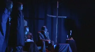 ,,Dziady”  cz. II na scenie Domu Kultury