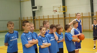 3 miejsce koszykarzy ze Szkoły Podstawowej nr 1