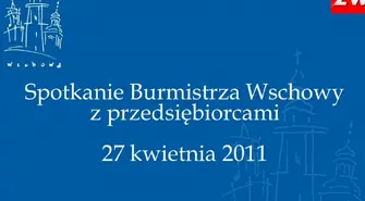 Spotkanie Burmistrza Wschowy z przedsiębiorcami wraz z dyskusją