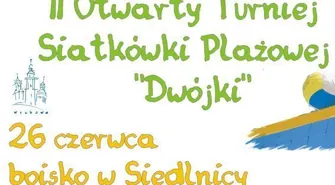 Turniej Siatki Plażowej ,,Dwójki" w Siedlnicy