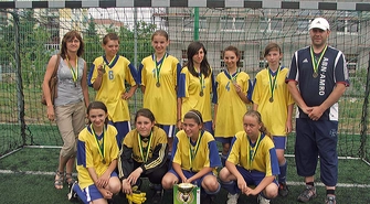 Piłkarki z Ciosańca w brązie - szczegóły