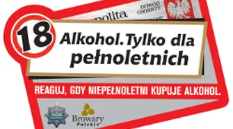 Sprzedaży alkoholu nieletnim mówią stanowcze nie