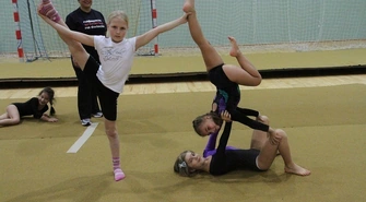 Sekcja akrobatyki sportowej Korony Wschowa 