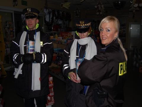 Podsumowanie WOŚP przez wschowską policję