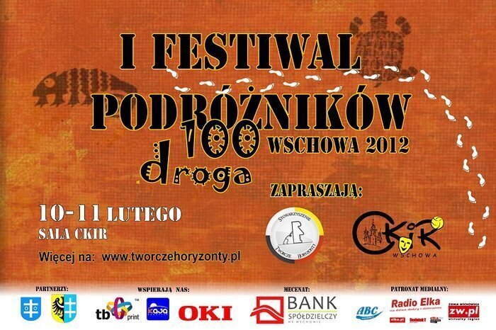 I Festiwal Podróżników 100droga - plan imprezy