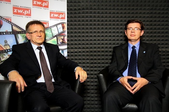 Rozmowa przy szklance wody Zdzisław Mazur i Krzysztof Grabka o biogazowni i roli opozycji