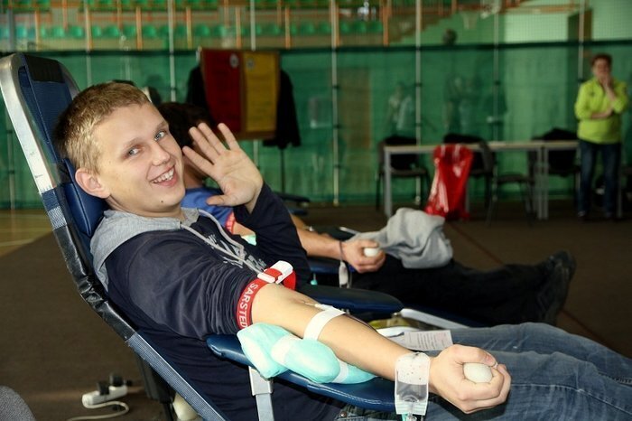 Zebrano 70 litrów krwi na 700-lecie Sławy