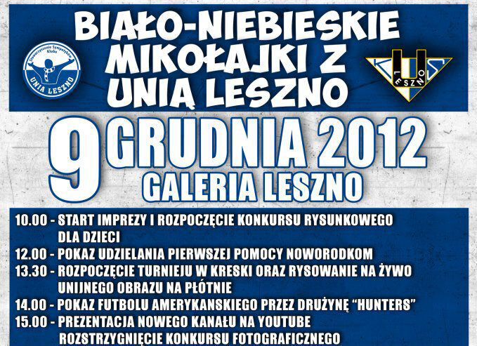 W niedzielę Biało-Niebieskie Mikołajki