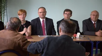 Prezentacje gospodarcze promocją przedsiębiorstw i powiatu. Relacja z otwarcia i konferencji prasowej