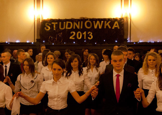 Studniówka w I Liceum Ogólnokształcącym we Wschowie