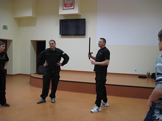 Uczniowie Staszica na zajęciach z byłym dowódcą GROM-u