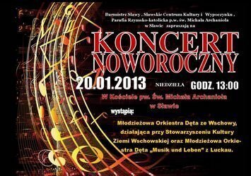 20 stycznia Koncert Noworoczny w Sławie