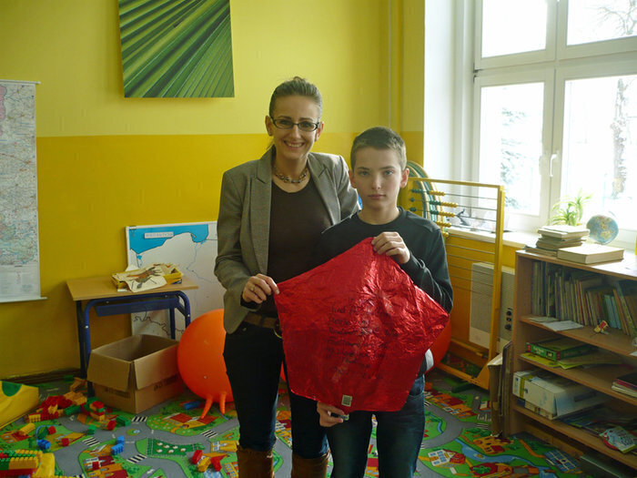 Balon z Anglii wylądował w Jędrzychowicach