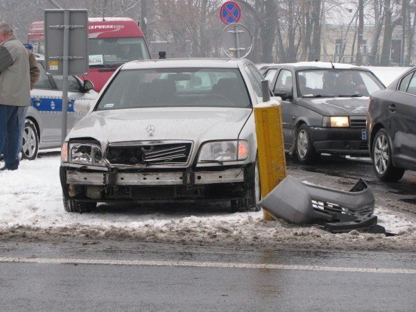 Liczne kolizje na drogach wschowskich