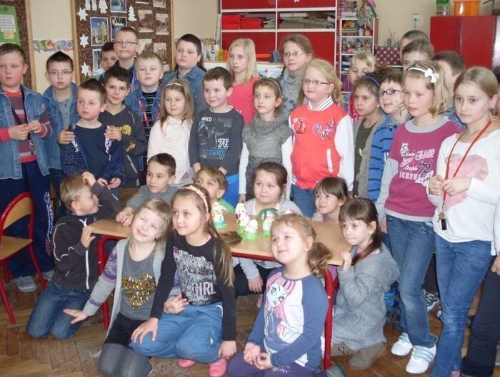 Wizyta przedszkolaków w SP1