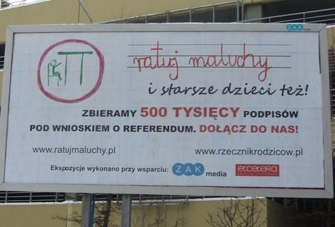 W niedzielę zbierali podpisy w akcji Ratuj Maluchy i starsze dzieci też
