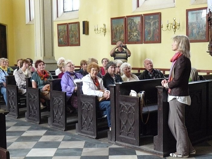 Słuchacze UTW w Łysinach i Sławie