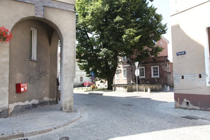 Małe skrzyżowanie duży ruch