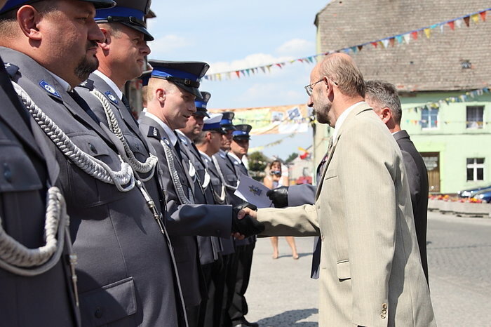 Policjanci świętowali w Sławie