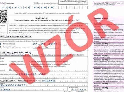 Kto jeszcze nie złożył deklaracji śmieciowej
