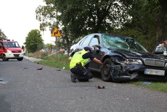 Motorowerzysta z Konradowa z ciężkimi obrażeniami ciała