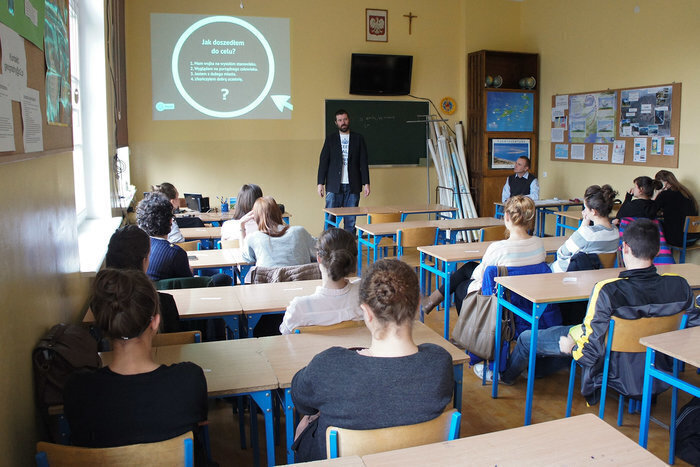 Spotkanie z profesjonalistą w ramach projektu Link Do Przyszłości