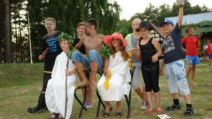 Korona Wschowa na obozie w Lubrzy