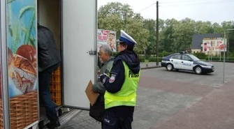 Skontrolowali samochody dostarczające produkty spożywcze