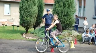 Zdawali na kartę rowerową