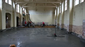 W Zanie trwa remont sali gimnastycznej