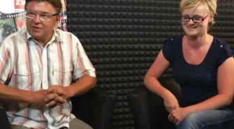 O wschowsko-sławskim folderze z Małgorzatą Sobczak i Ireneuszem Mieżowcem