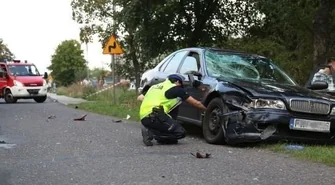 Motorowerzysta z Konradowa z ciężkimi obrażeniami ciała