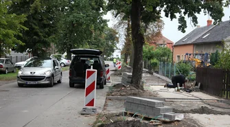 Trwa budowa chodnika w Przyczynie Dolnej