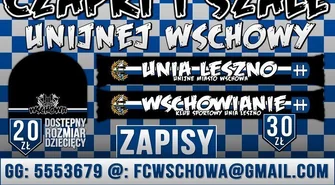 Czapka i szalik cegiełka na Dzień z Unią Leszno