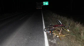 Ciężarówka potrąciła pieszego