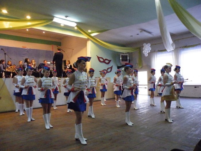 Koncert orkiestry i mażoretek w Szlichtyngowej