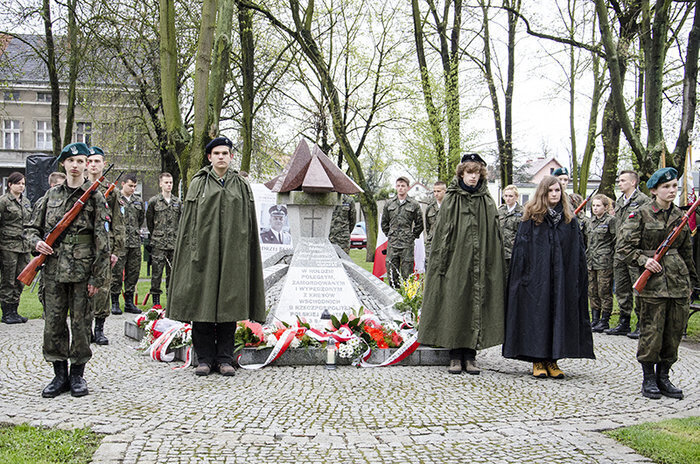 Uroczystości upamiętniające Dzień Pamięci Ofiar Zbrodni Katyńskiej