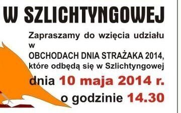 Obchody Dnia Strażaka w Szlichtyngowej